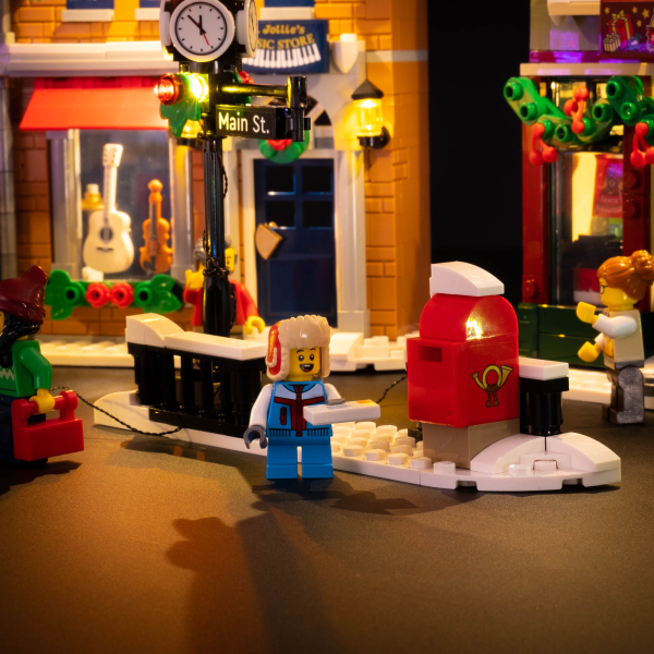 LED-Beleuchtung-Set für LEGO® Weihnachtlich geschmückte Hauptstraße / Holiday Main Street  #10308